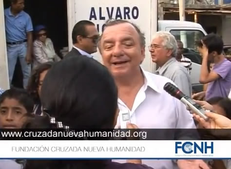[VIDEO] Fundación Cruzada Nueva Humanidad celebra los treinta y tres años en que han ayudado a los ecuatorianos